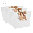 2024 10pcs lot Gift Paper Bags With Handle for Clothes Shopping Makeup