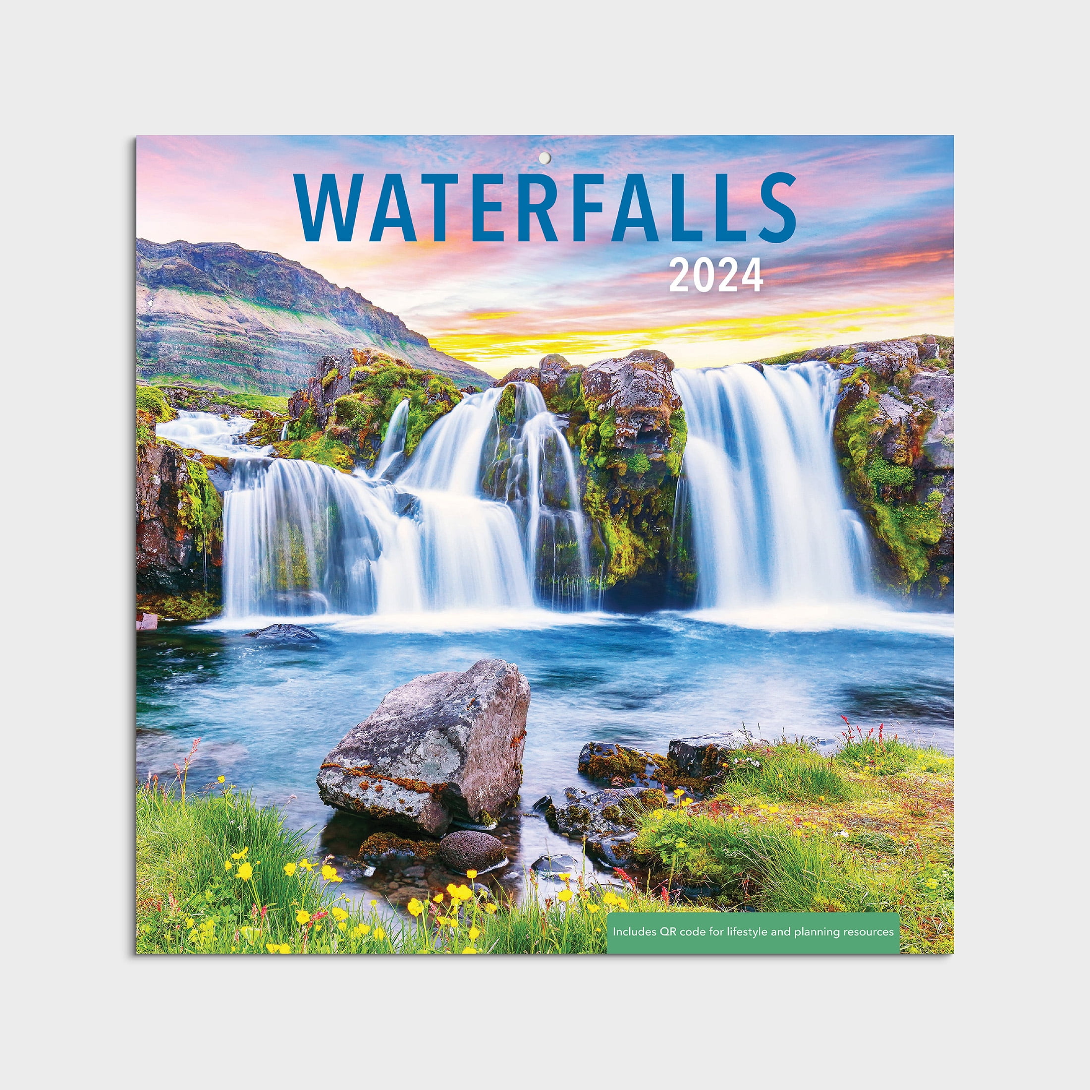 202412 Month Calendar Four Seasons 12x12 Hanging Wall Calendar by
