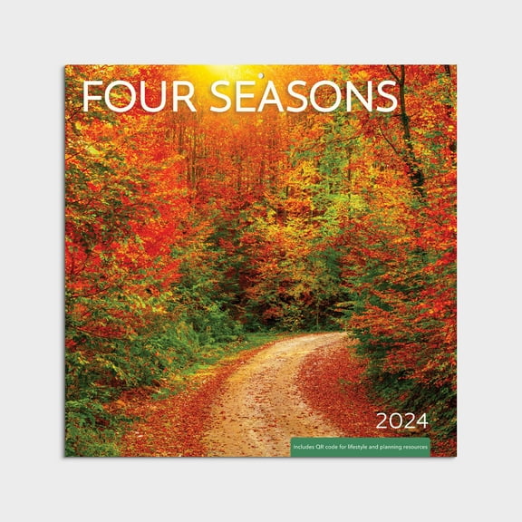 2024-12 Month Hanging Wall Calendar-Four Seasons-12x12 by Dayspring