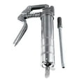 2024 120CC Grease Gun Chrome Plated Metal Handheld Lubricating Grease Filling Tool for