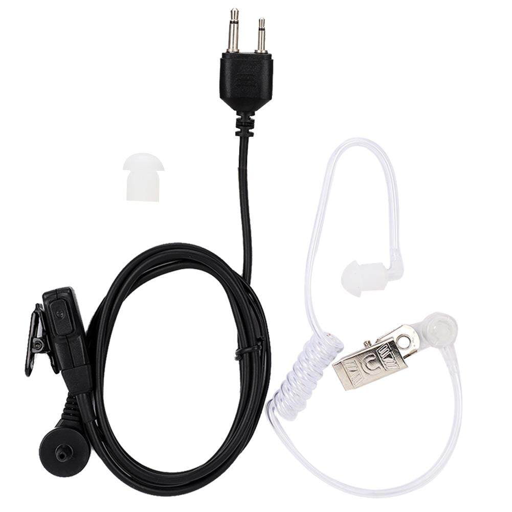 Pin Acoustic Tube Headset Earphone Ptt Mic For Icom Pin Models