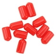 2024 20 Pcs 6mm Brake Caliper Bleed Screw Nipple PVC Dust Cap High