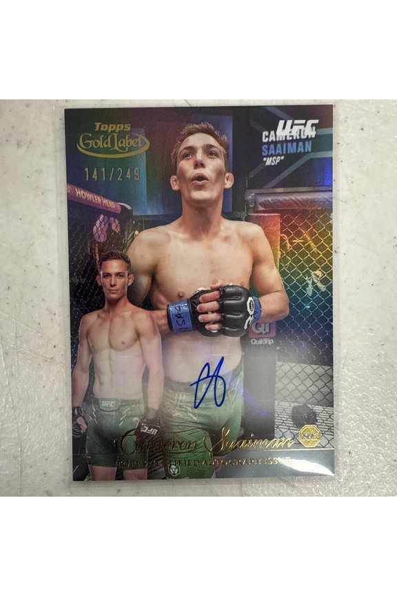2024 2022 Panini Chronicles UFC Conor McGregor #13 Class 1 Rookie