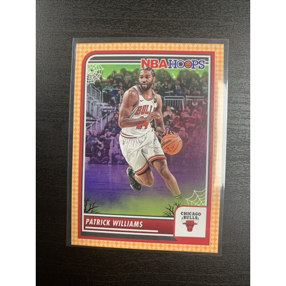 2024 2023-24 Panini Haunted Hoops Patrick Williams #273 Orange Parallel/Variety