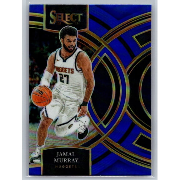 2024 2023-24 Panini Select Jamal Murray #166 Blue Prizm