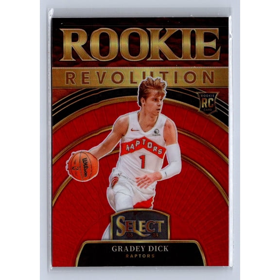 2024 2023-24 Panini Select Rookie Revolution Gradey Dick #No.22 Red RC