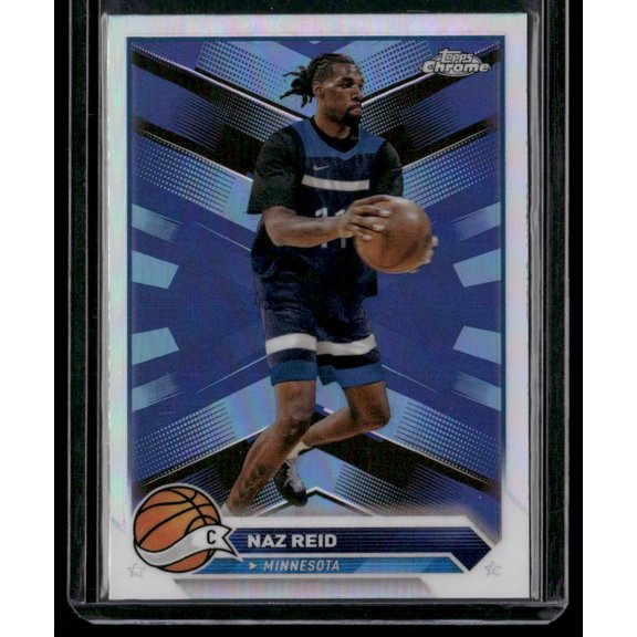 2024 2023-24 Topps Chrome Naz Reid #160 Refractor