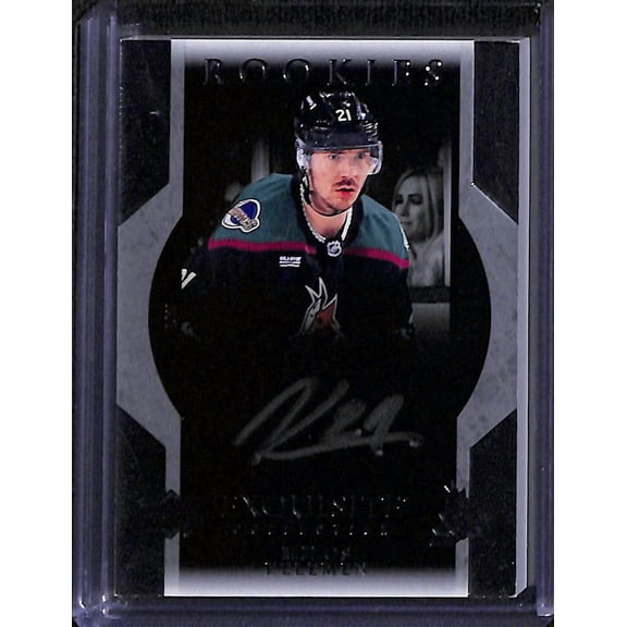 2024 2023-24 Upper Deck Exquisite Collection Milos Kelemen #R9 /99 Short Print Rookie Insert