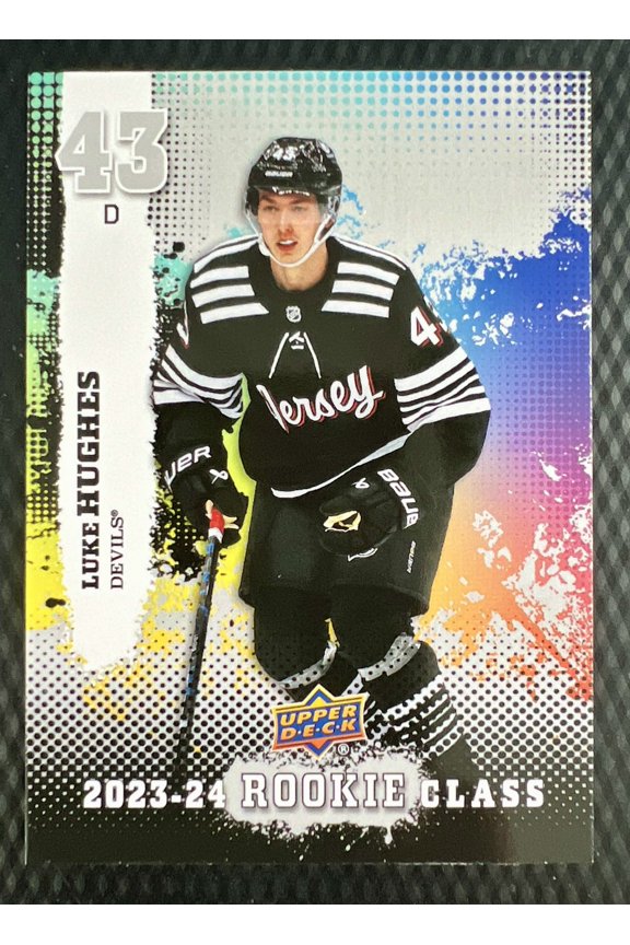 2024 2023-24 Upper Deck Luke Hughes Rookie Rookie Class Insert