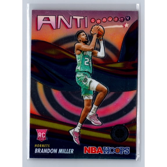2024 2023 Panini NBA Hoops Premium Stock Anti-Gravity Brandon Miller #11 RC