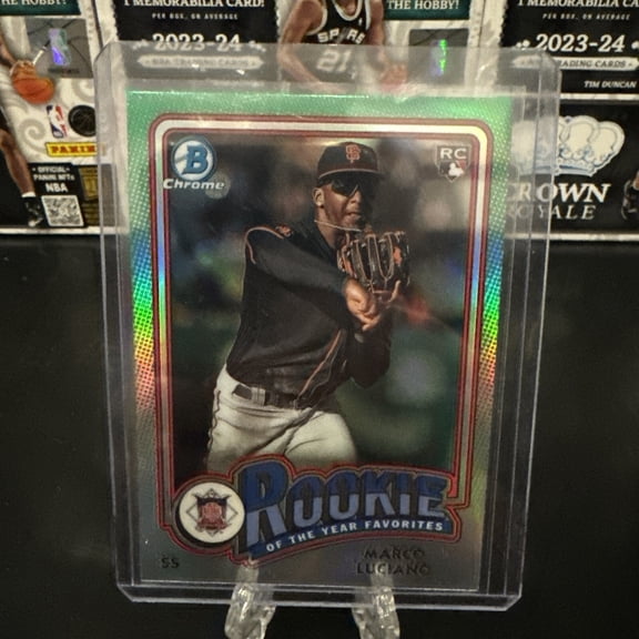 2024 2023 Topps Bowman Chrome Marco Luciano #ROY - 11 Chrome Rookie Topps