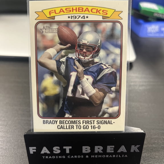 2023 Topps Composite FF-19 Insert Tom Brady New England Patriots Football Card