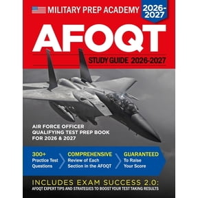 2026-2027 AFOQT Study Guide: Air Force Officer Qualifying Test Prep Book, Book 1, (Paperback)