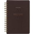 thumbnail image 1 of 2024-2025 AT-A-GLANCE® Signature Collection 13-Month Weekly/Monthly Planner, 5-1/2" x 8-1/2", Distressed Brown, January 2024 To January 2025, YP20009, 1 of 2