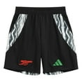 thumbnail image 1 of 2024-2025 Arsenal Away Shorts (Black) - Kids, 1 of 3