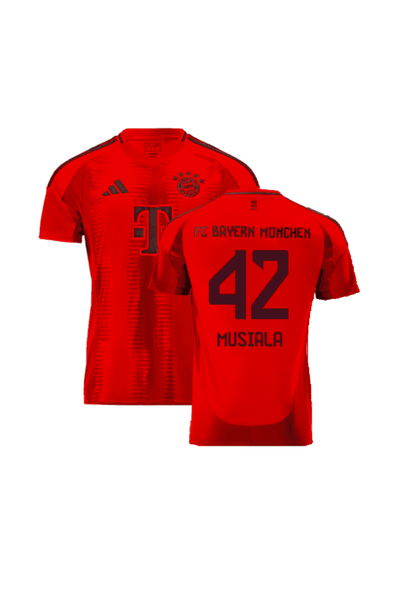 2024-2025 Bayern Munich Home Shirt (Musiala 42)