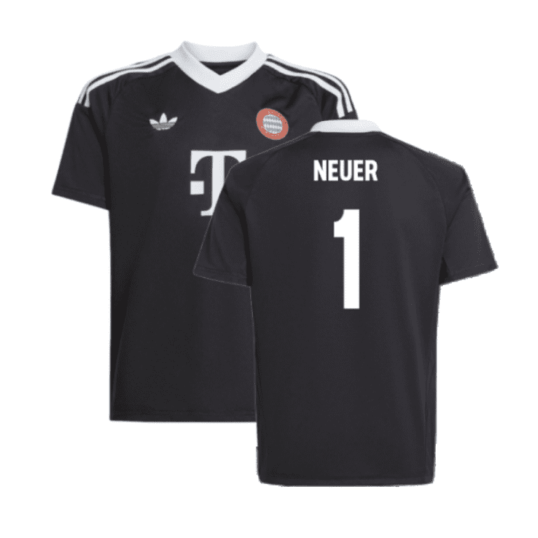 2024-2025 Bayern Munich Third Goalkeeper Shirt (Black) - Kids
