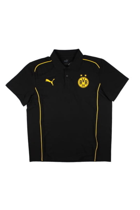 2024-2025 Borussia Dortmund Casuals Polo Shirt (Black)