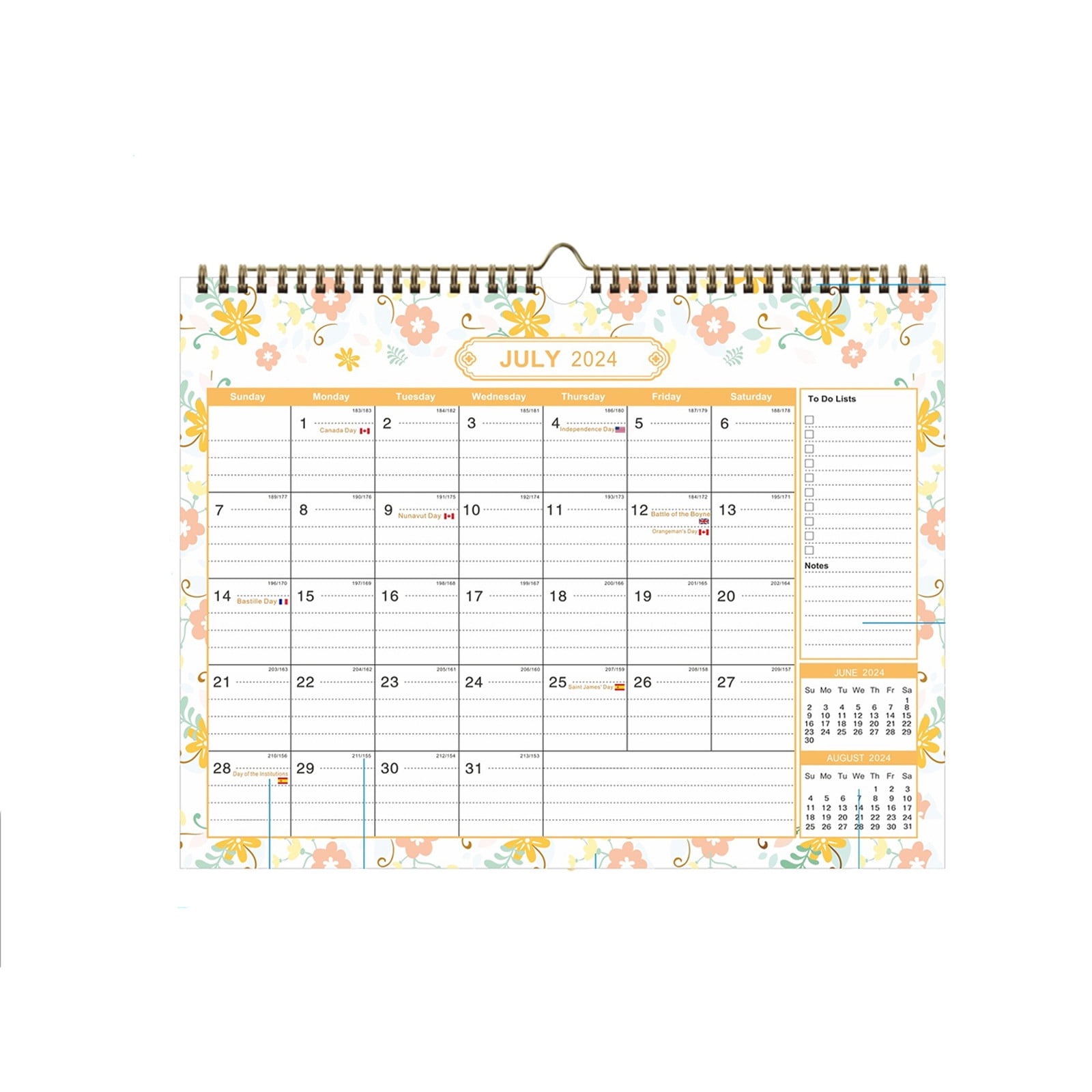20242025 Calendar Includes Jul.2024 Dec.2025 18 Monthly Wall