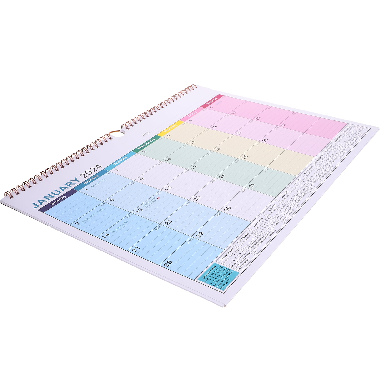 2024 2025 Calendar The Wall Office School Household Daily for 2024