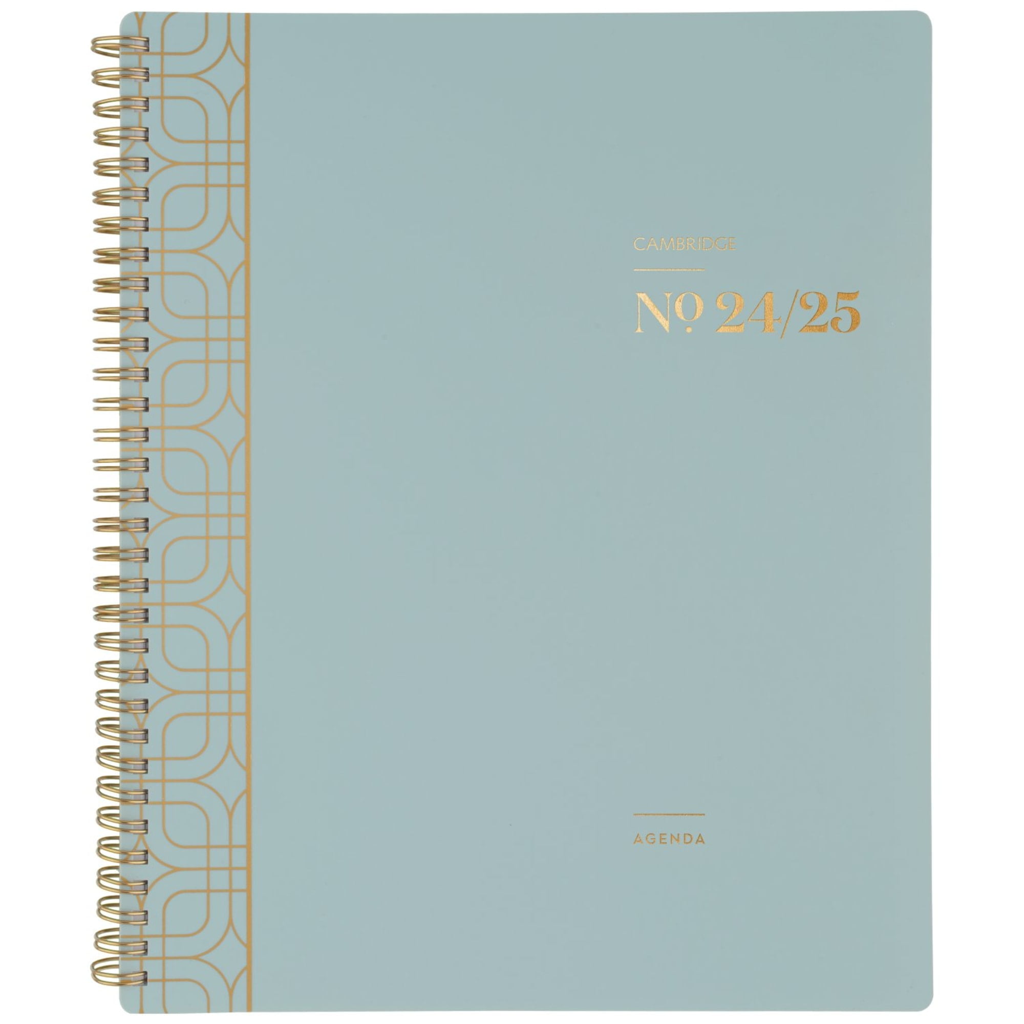 2024-2025 Cambridge WorkStyle Classic Weekly/Monthly Academic Planner, 8-1/2" x 11", Mellow Frost, July 2024 To June 2025, 1606-905A-46