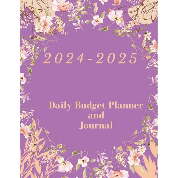 2024-2025: Daily Budget Planner and Journal, (Paperback)