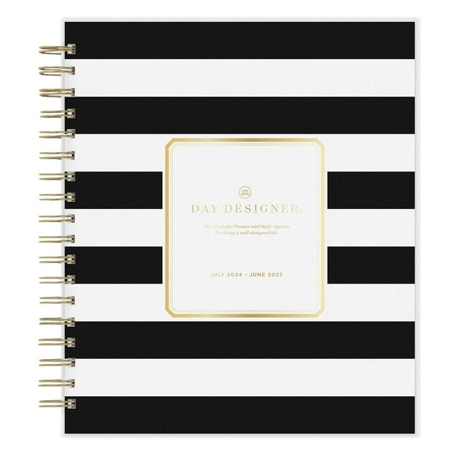 Blue Sky Day Designer 20242025 Daily Monthly Planner, 8x10, Rugby