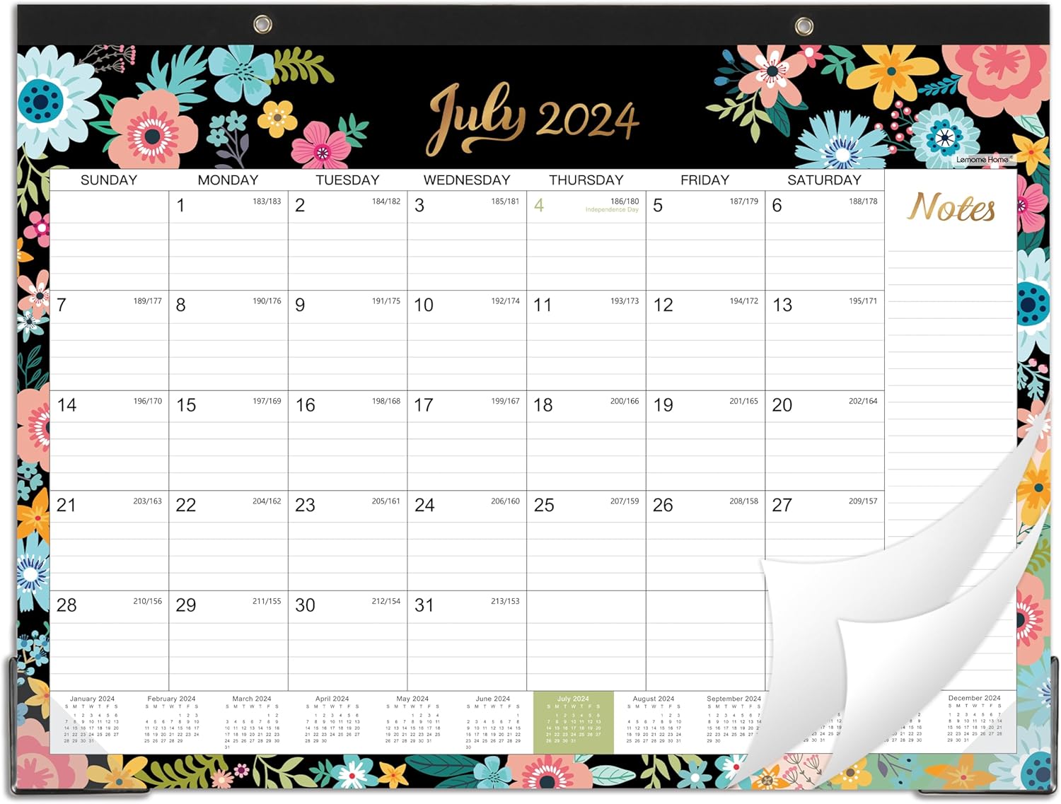 20242025 Desk Calendar Large Desk Calendar 20242025, Jul. 2024