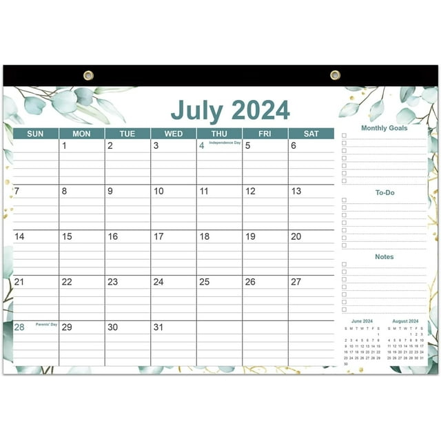 20242025 Desk Calendars 18 Months Calendars from July 2025 to