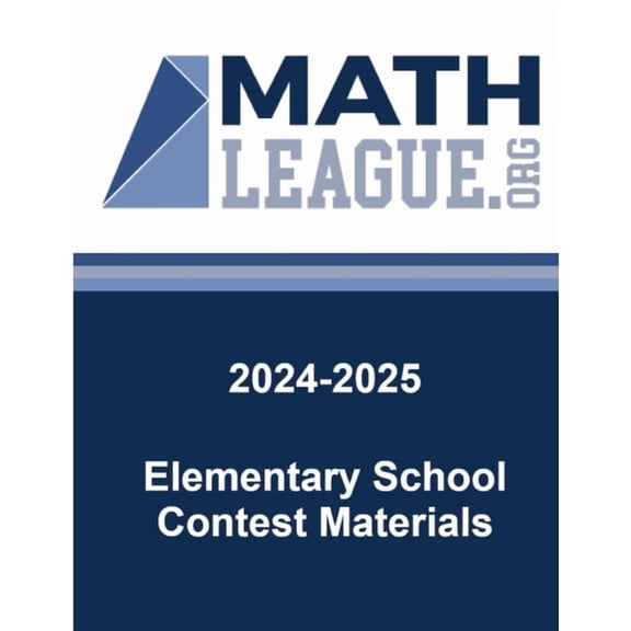 2024-2025 Elementary School Contest Materials, (Paperback)