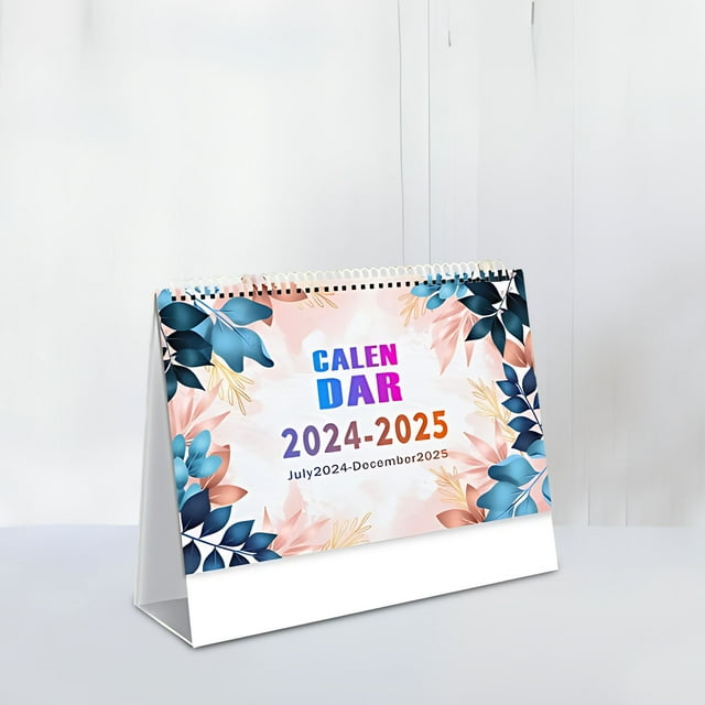 20242025 English Simplified Desktop Calendar Plan Calendars House