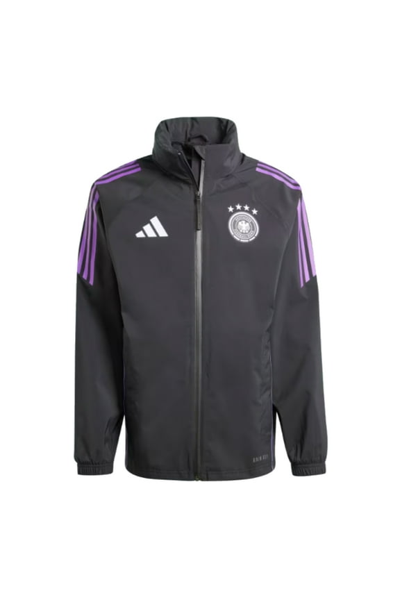 2024-2025 Germany Rain Jacket (Black)