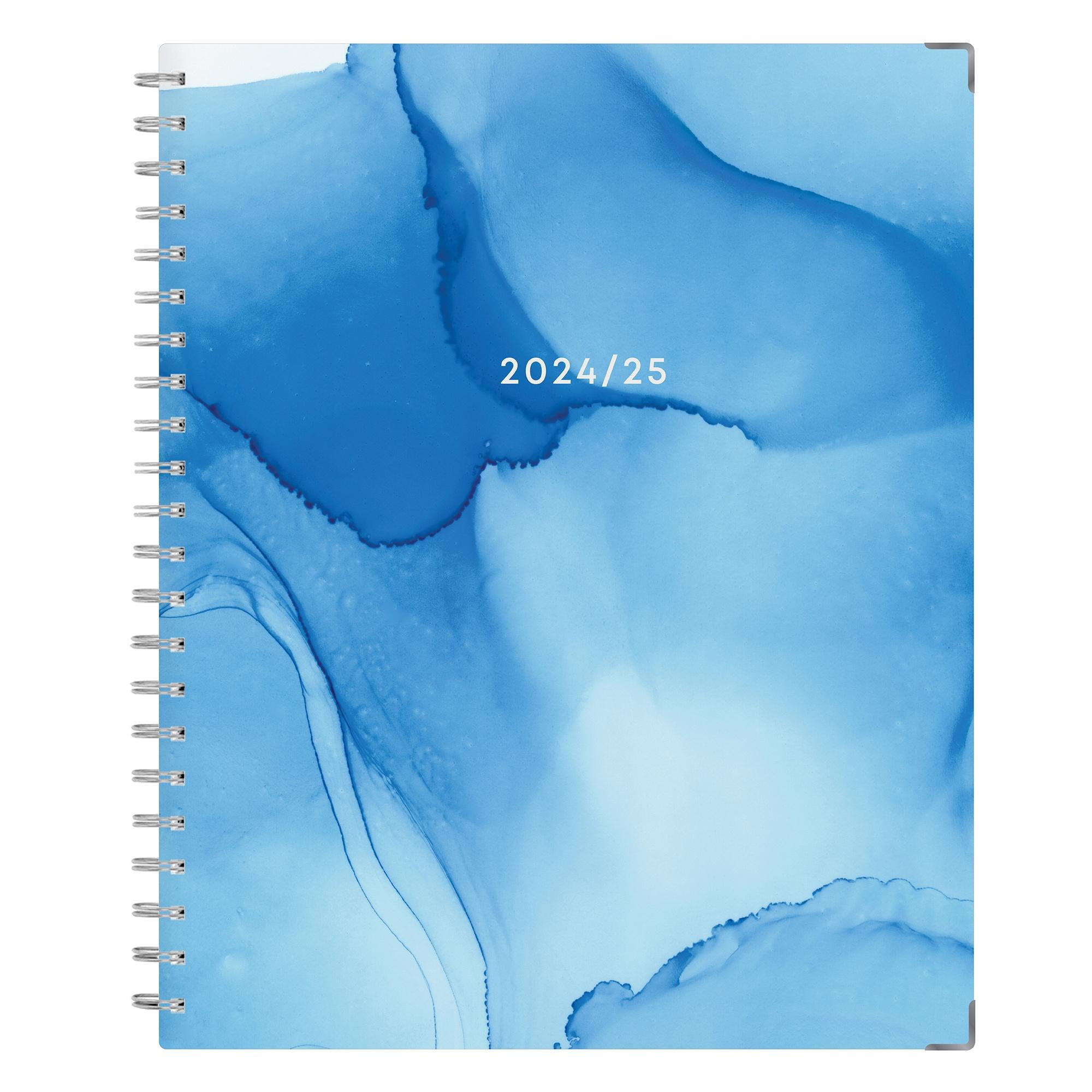 20242025 Hardcover 15Month Teacher Lesson Planner, 8.5x11, Blue Sky