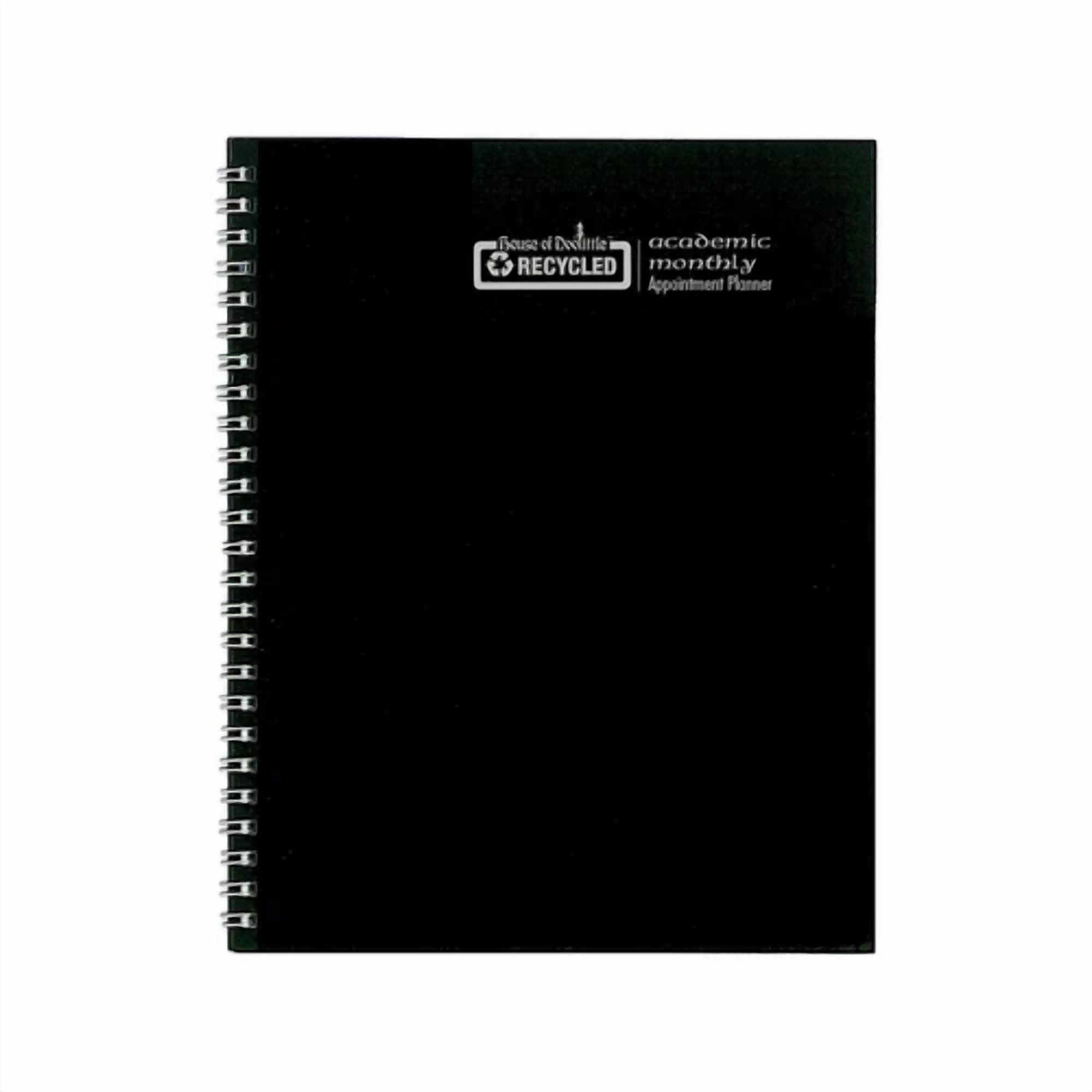 2024-2025 House Of Doolittle 8.5" X 11" Academic Monthly Planner Leatherette
