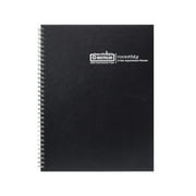 2024-2025 House of Doolittle 8.5" x 11" Monthly Appointment Book Black (2620-92-24) 262092-24