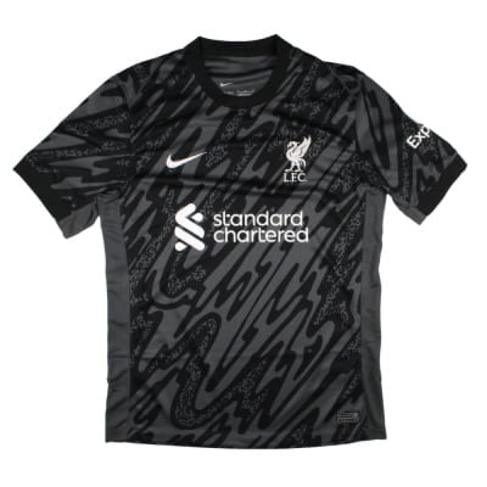 2024-2025 Liverpool Home Goalkeeper Shirt (Black) - Walmart.com