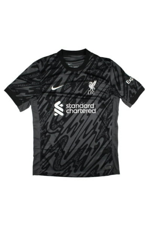 2024-2025 Liverpool Home Goalkeeper Shirt (Black)