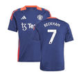thumbnail image 1 of 2024-2025 Man Utd Training Jersey (Night Indigo) - Kids (Beckham 7), 1 of 4