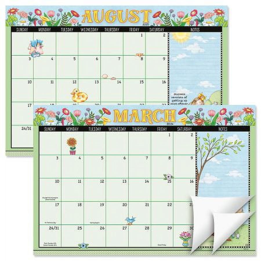 AT-A-GLANCE 2024 Daily Desk Calendar Refill, 3-1/2 x 6, Standard,  Loose-Leaf, Recycled (E717R5024)