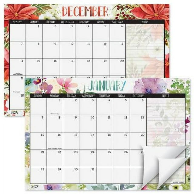 20242025 Meadow Dance Desk Calendar Pad, 11Inch x 161/4Inch Size