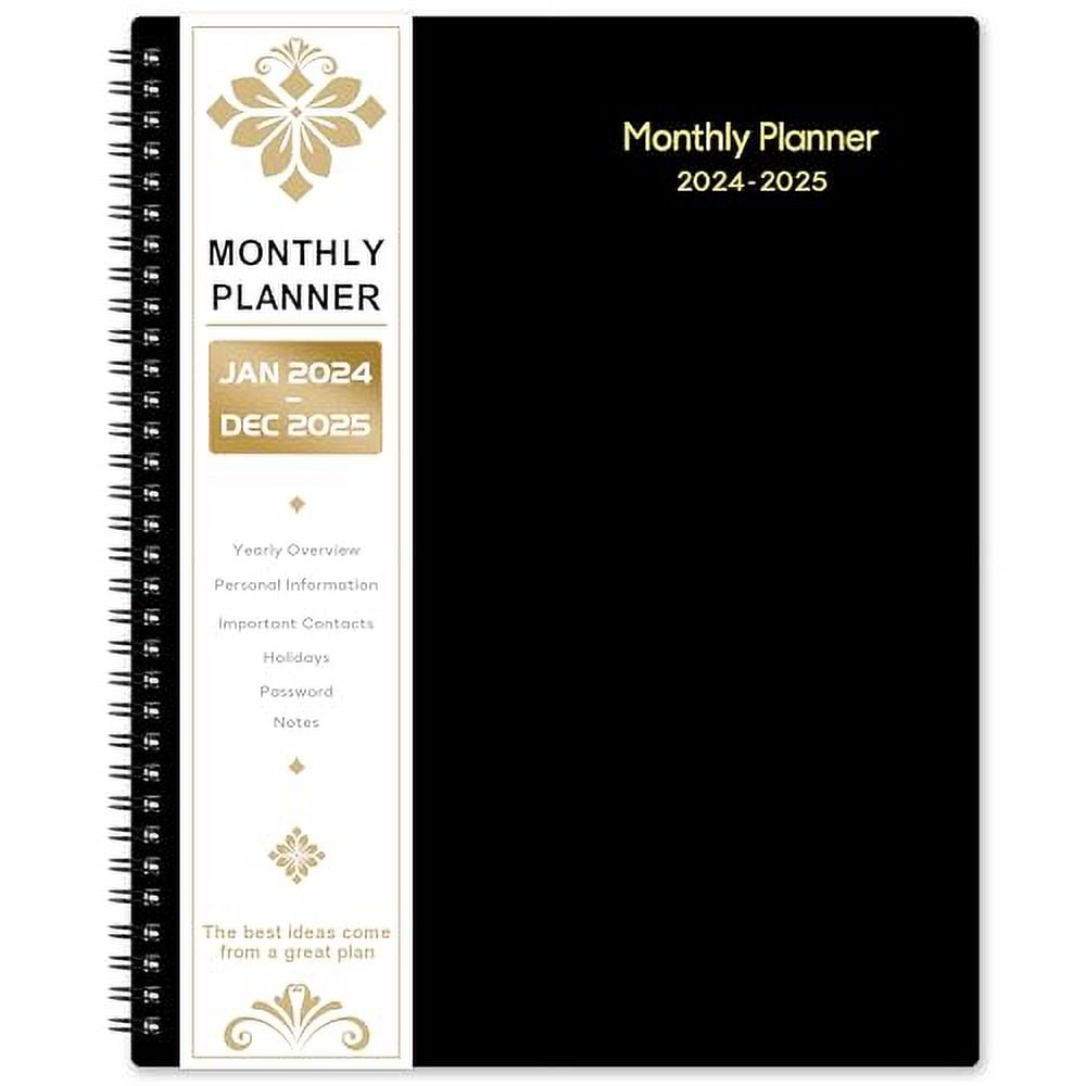 20242025 Monthly Planner Monthly Planner 20242025 With Tabs, JAN