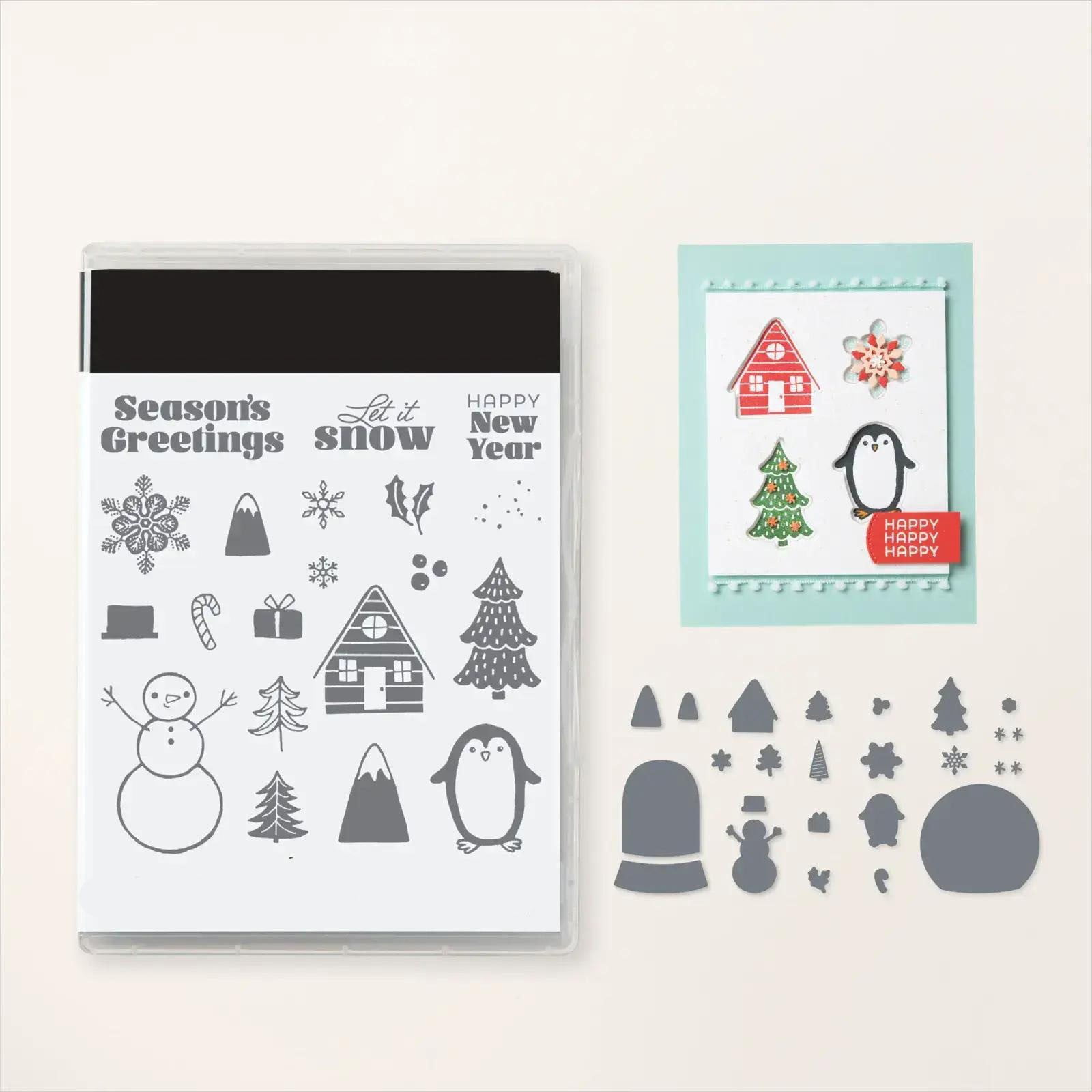 20242025 Newest Stamps and Dies for Card Making,Christmas Stamps and