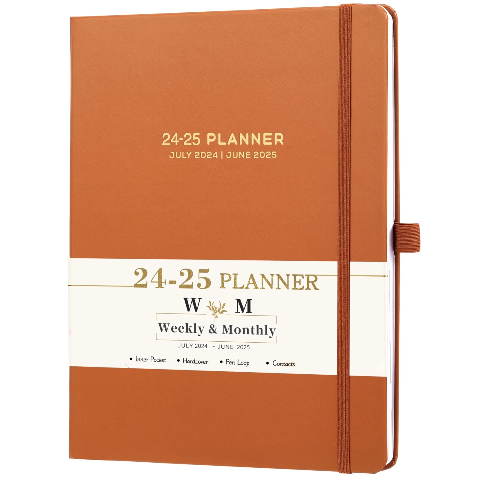 2024-2025 Planner - Hardcover Planner 2024-2025, Jul. 2024 - Jun. 2025, Weekl...