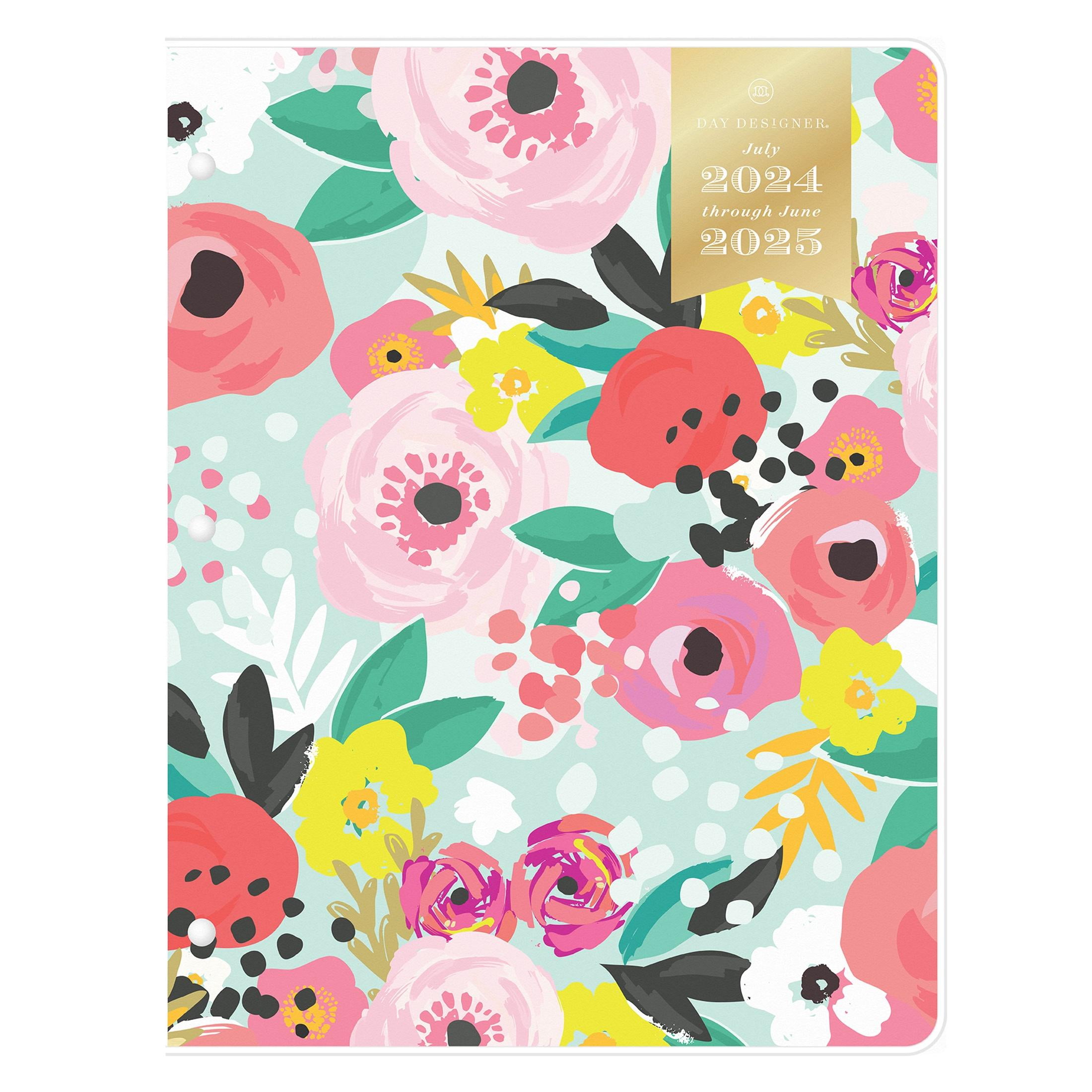 Blue Sky 20242025 Stapled Monthly Planner with Clear Cover, Goal
