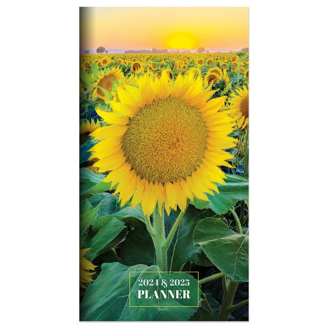 20242025 Sunflower Small Monthly Pocket Planner