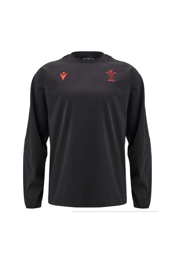 2024-2025 Wales Rugby Contact Training Top (Black)