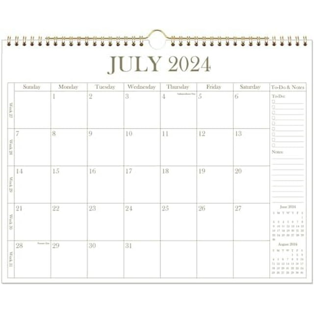 20242025 Wall Calendar Calendar 20242025 from July 2024 December