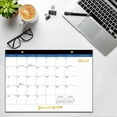 20242025 Wall Calendar, Sturdy Double Wire Binding Large Daily Blocks