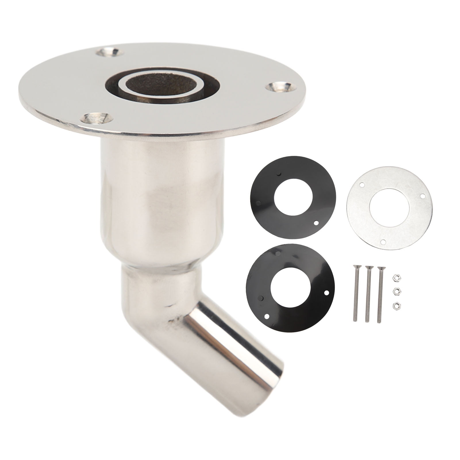 2024 22mm Thru Hull Exhaust Skin Fitting Socket 316 Stainless Steel