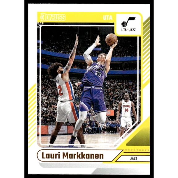 2024-25 DONRUSS #89 LAURI MARKKANEN UTAH JAZZ